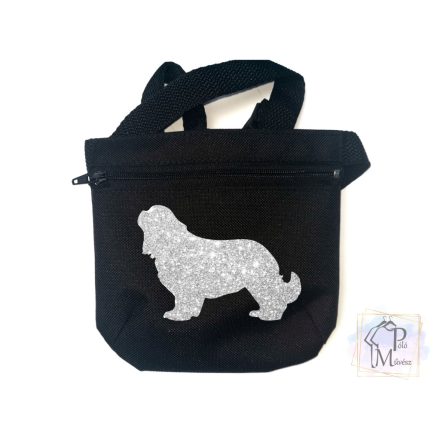 Cavalier King Charles Spaniel Dog Treat bag with adjustable belt