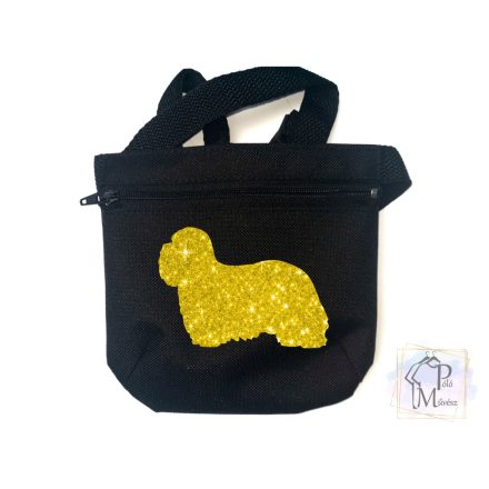 Coton de Tuléar Dog Treat bag with adjustable belt