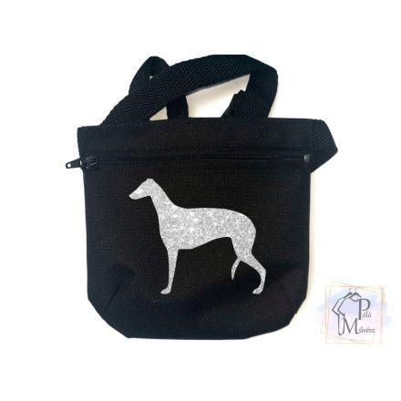 Greyhound Dog Treat bag with adjustable belt