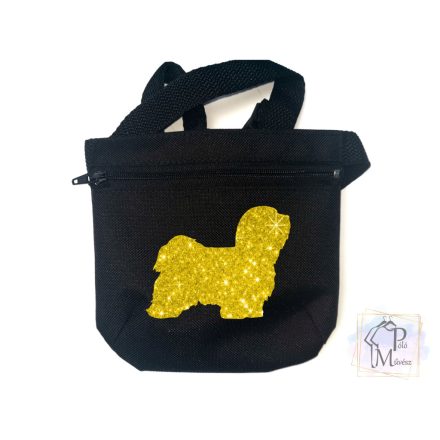 Havanese Dog Treat bag with adjustable belt