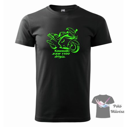 Motorbike T-shirt - Kawasaki ZZR 1100 shirt