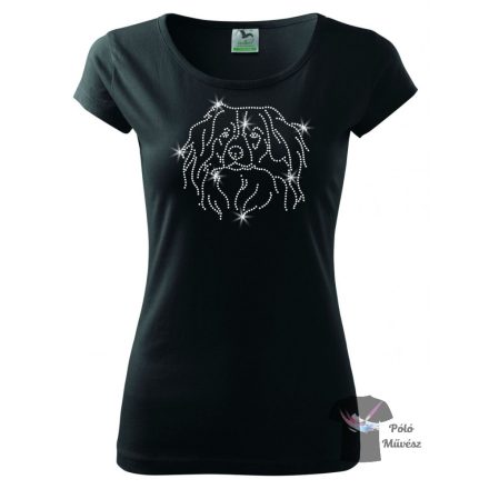 Kooikerhondje Rhinestone T-shirt - Kooikerhondje Crystal Shirt