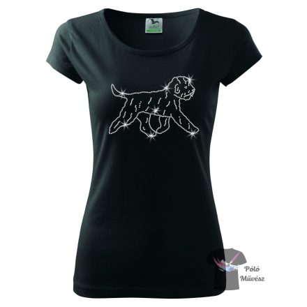 Lagotto Romagnolo Rhinestone T-shirt - Lagotto Romagnolo Crystal Shirt