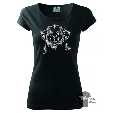 Leonberger Rhinestone T-shirt - Leonberger Crystal Shirt