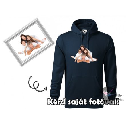 Unisex round neck T-shirt wit custom photo - Basic