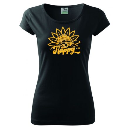 Motivation T-shirt - Be happy