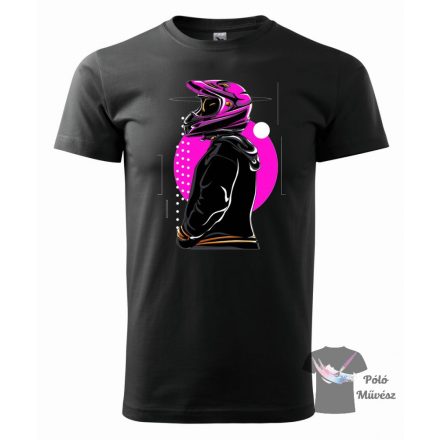 Motorbike heartbeat T-shirt