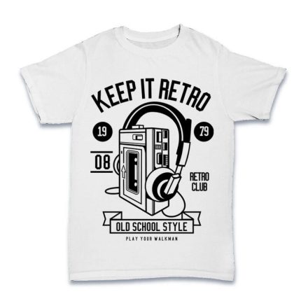 Keep it retro T-shirt 