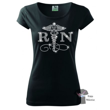 Nurse rhinestone T-shirt