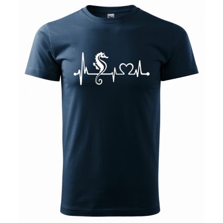 Seahorse heartbeat T-shirt