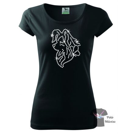 Papillon Rhinestone T-shirt - Papillon Crystal Shirt