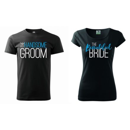 Couple T-shirt - Bride & Groom