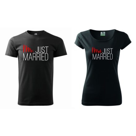 Couple T-shirt - Just married