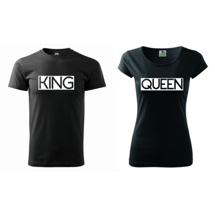 Couple T-shirt - King & Queen