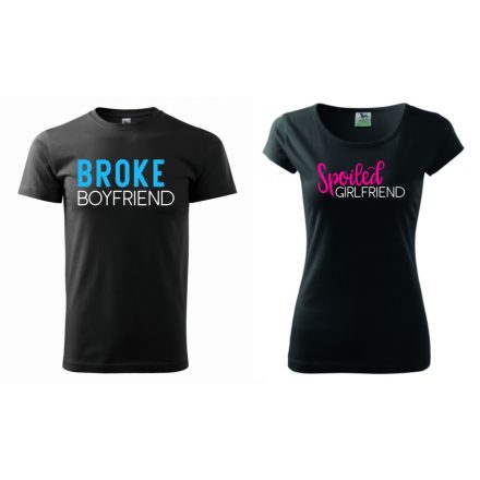 Couple T-shirt - Boyfriend & Girlfriend