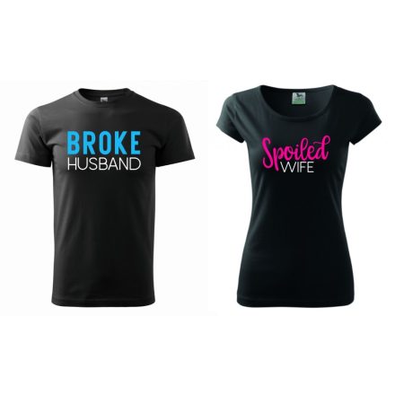 Couple T-shirt - Husband & Wife