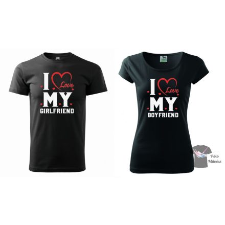 Couple T-shirt - LOVE shirt