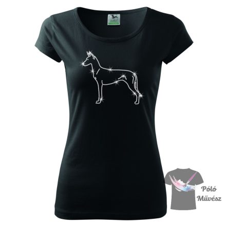 Pharaoh Hound Rhinestone T-shirt - Pharaoh Hound Crystal Shirt