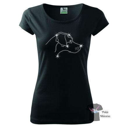 Pointer Rhinestone T-shirt - Pointer Crystal Shirt