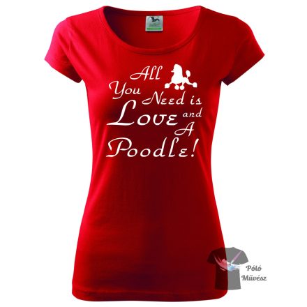 Poodle T-shirt - Poodle Shirt