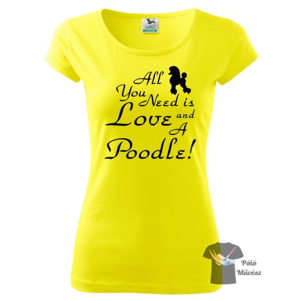 Poodle T-shirt - Poodle Shirt