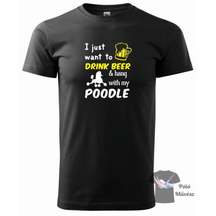 Poodle T-shirt - Poodle Shirt