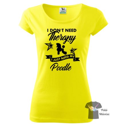 Poodle T-shirt - Poodle Shirt