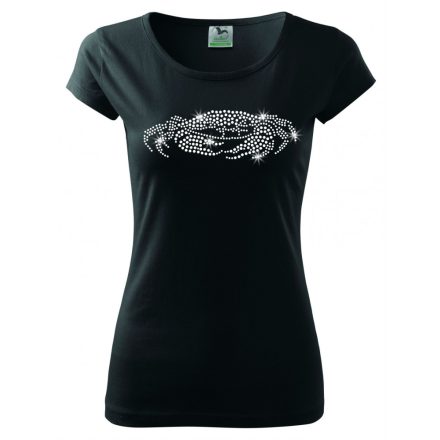 Cancer T-shirt with rhinestone