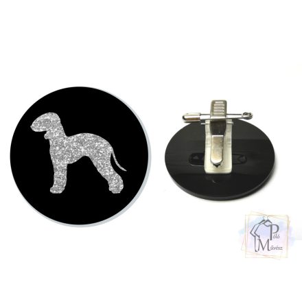 Bedlington Terrier Ring Number Clip