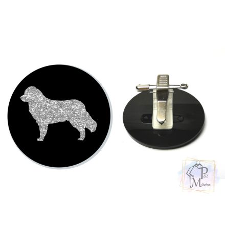 Bernese Mountain Dog Ring Number Clip