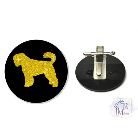 Bouvier Des Flandres Ring Number Clip