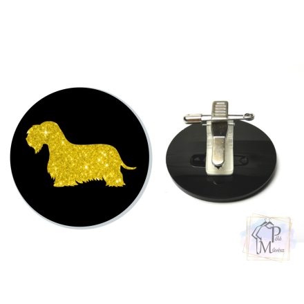 Cesky Terrier Ring Number Clip