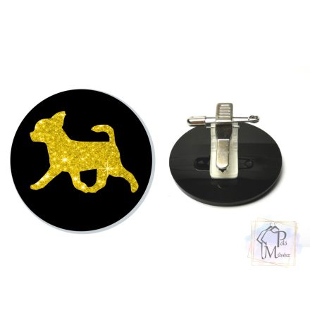 Chihuahua Ring Number Clip