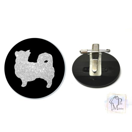 Chihuahua Ring Number Clip