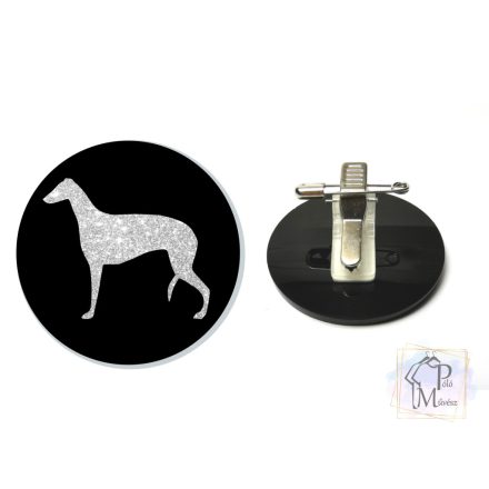 Greyhound Ring Number Clip