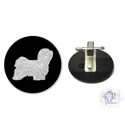 Havanese Ring Number Clip