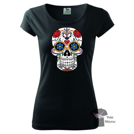 Dog Skull T-shirt - Sugar Skull