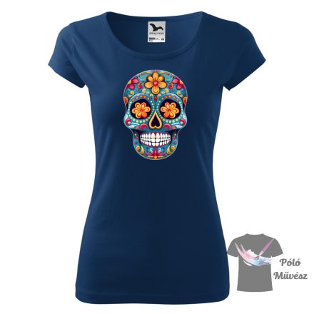 Dog Skull T-shirt - Sugar Skull