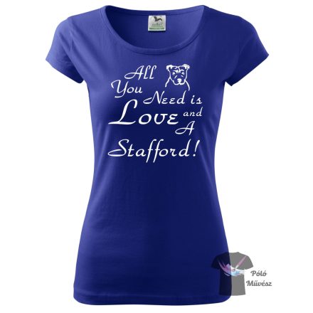 Staffordshire Bull Terrier T-shirt - Staffordshire Bull Terrier Shirt