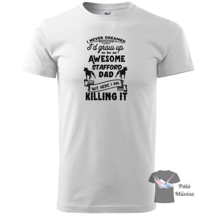 Staffordshire Bull Terrier T-shirt - Staffordshire Bull Terrier Shirt