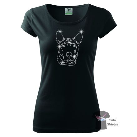 Thai Ridgeback Rhinestone T-shirt - Thai Ridgeback Crystal Shirt