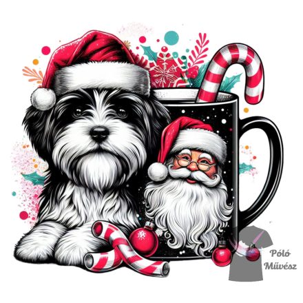 Christmas Tibetan Terrier T-shirt - Tibetan Terrier Shirt