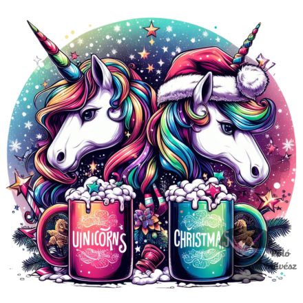 Christmas Unicorn T-shirt - Unicorn shirt