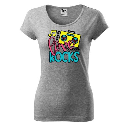 Valentine Day T-shirt - Love Rocks