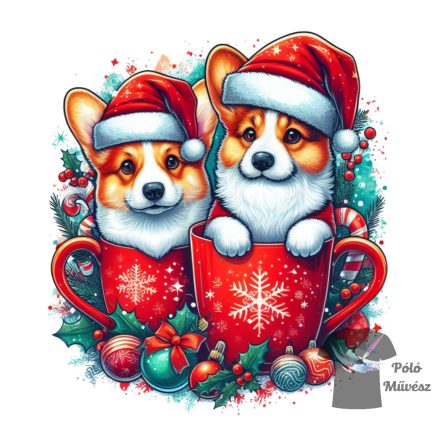 Welsh Corgi Christmas T-shirt - Welsh Corgi Shirt