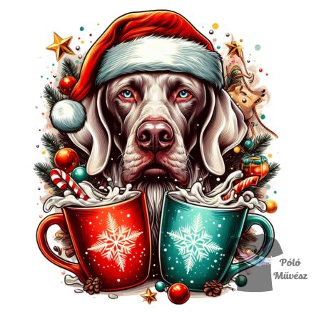 Christmas Weimaraner T-shirt - Weimaraner Shirt