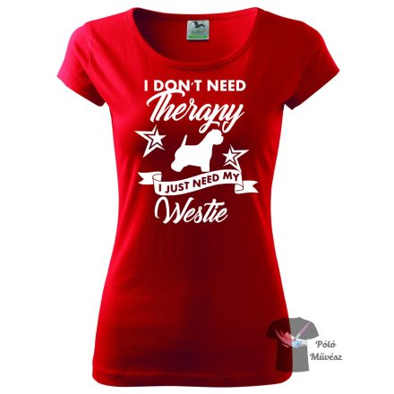 West Highland White Terrier T-shirt - Westie Shirt