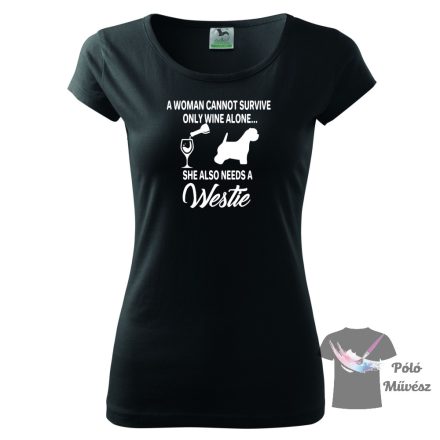 West Highland White Terrier T-shirt - Westie Shirt