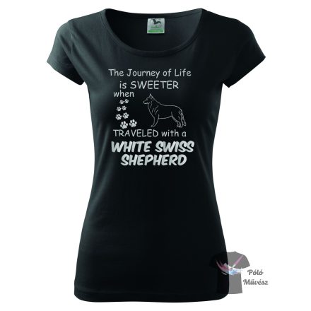 White Swiss Shepherd T-shirt - White Swiss Shepherd Shirt