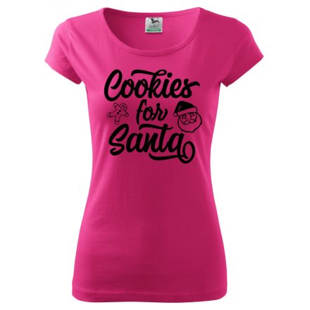 Christmas T-shirt - Cookies for Santa